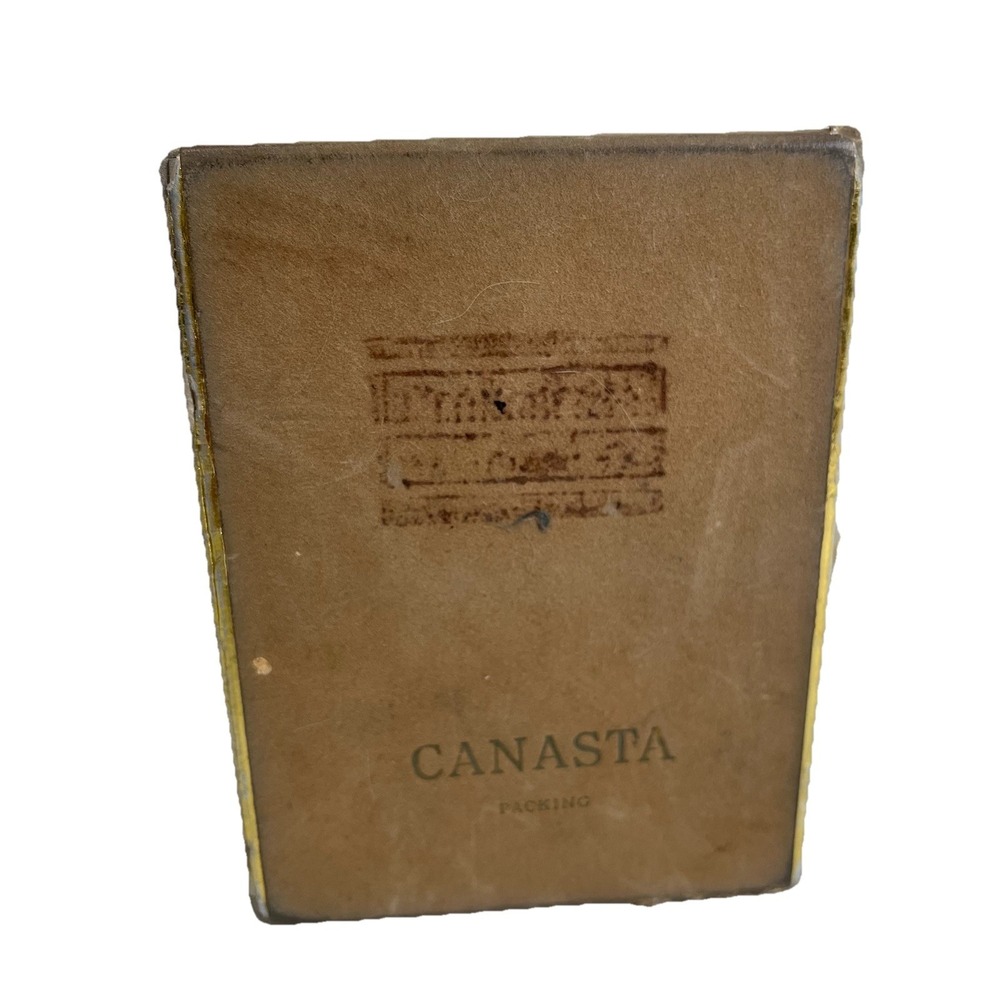 Congress Double Deck Canasta Art Museum Playing Cards Pull Drawer Box Sealed‎ - Picture 5 of 5
